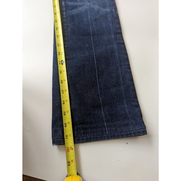 For All Mankind Woman's Jeans Size 28 Medium Dark Wash Bootcut - Picture 4 of 8